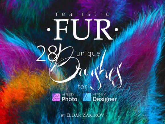 Download Realistic FUR Brushes for Affinity Photo - Affinity Collection