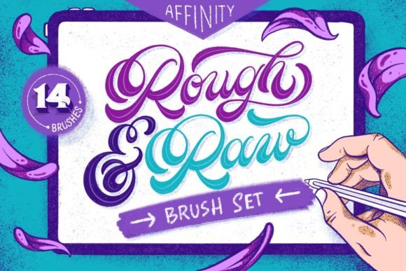 Download Rough &amp; Raw Affinity Brushes - Affinity Collection