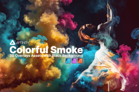 Download Affinity Assets Colourful Smoke Overlays - Affinity Collection