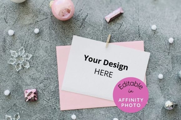 Download Affinity Photo Greeting Card Mockup - Affinity Collection