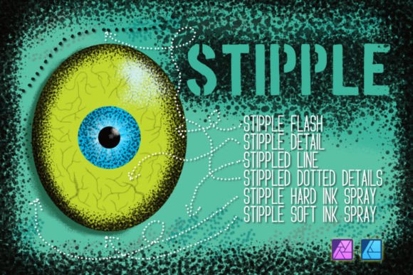 Download Affinity Photo &amp; Designer Stipple Brush - Affinity Collection