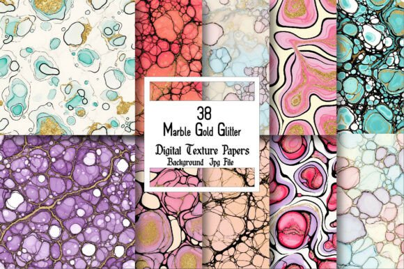 Download Marble Gold Glitter Background - Premium Resources