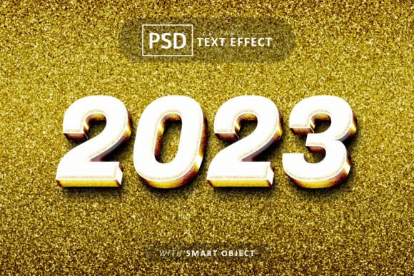 Download 2023 Luxury Glitter Gold 3d Text Effect - Luxury glitter Collection