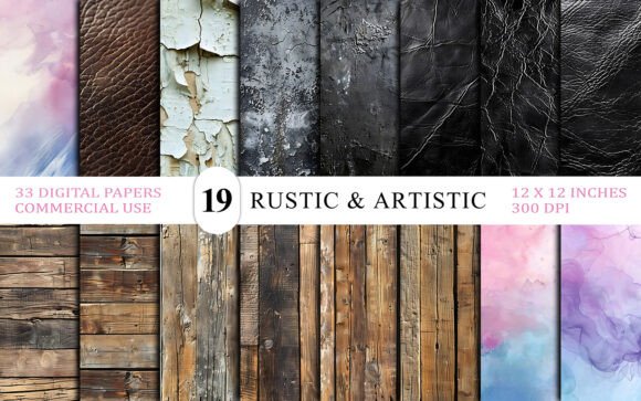Download Rustic &amp; Artistic Textures - Premium Resources