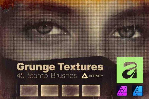 Download Affinity Brushes | Grunge Texture Stamps - Affinity Collection