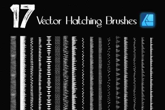 Download Affinity Brushes - 17 Vector Hatching - Affinity Collection